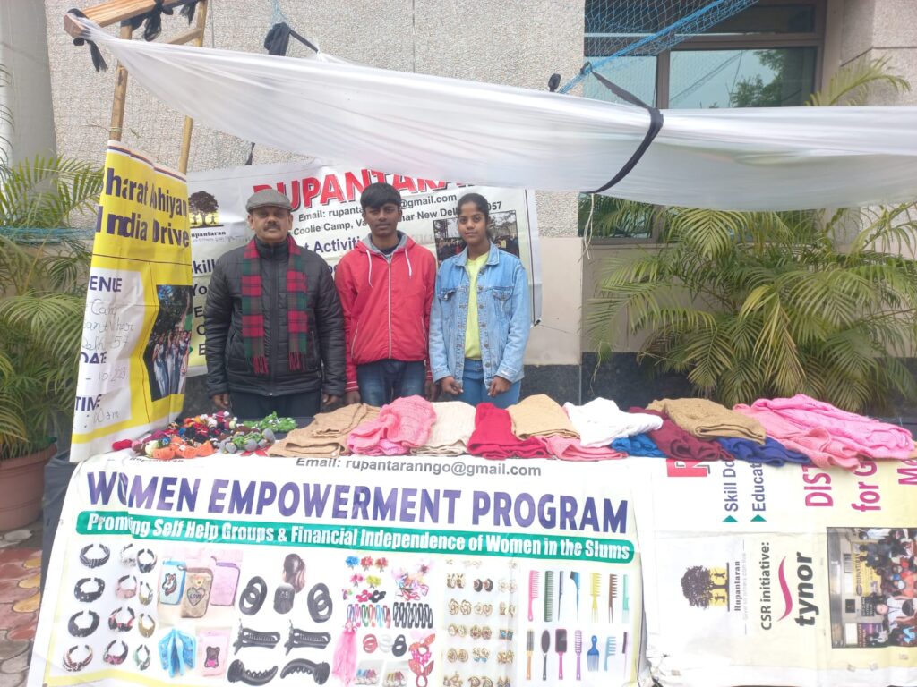 Women Empowerment Stall at Ramnsjun College
